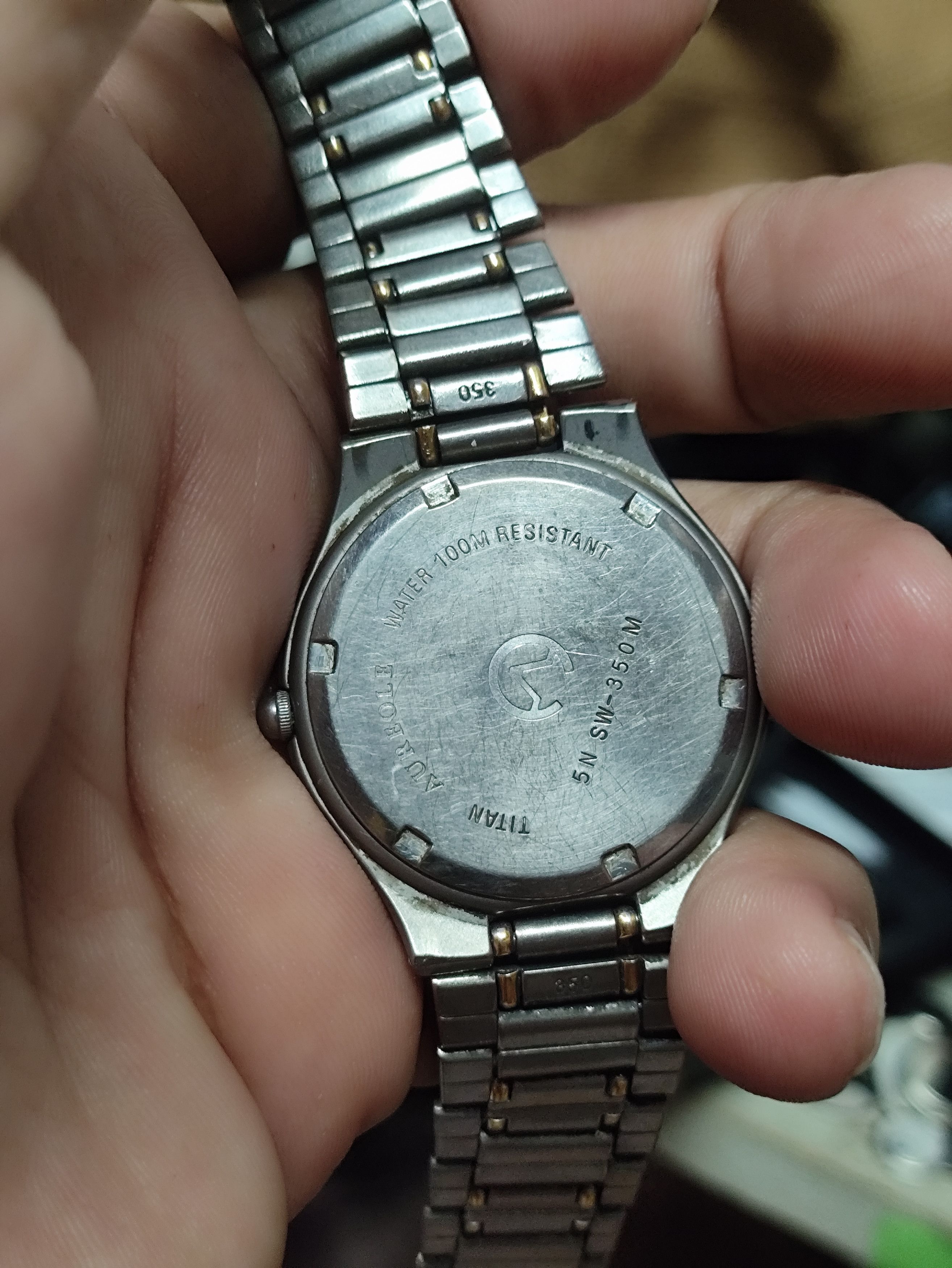 Designer × Japanese Brand × Vintage VINTAGE AUREOLE QUARTZ JAPAN WATCH Size ONE SIZE - 11 Thumbnail