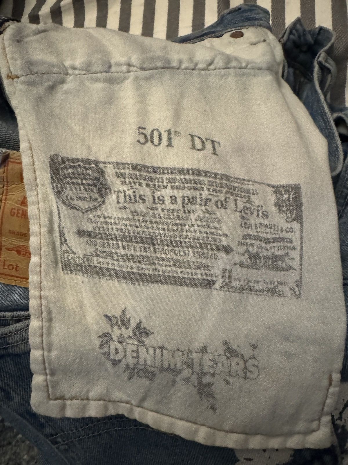 DENIM TEARS × Levi's Levis x Denim Tears Jeans Size US 32 / EU 48 - 5 Thumbnail