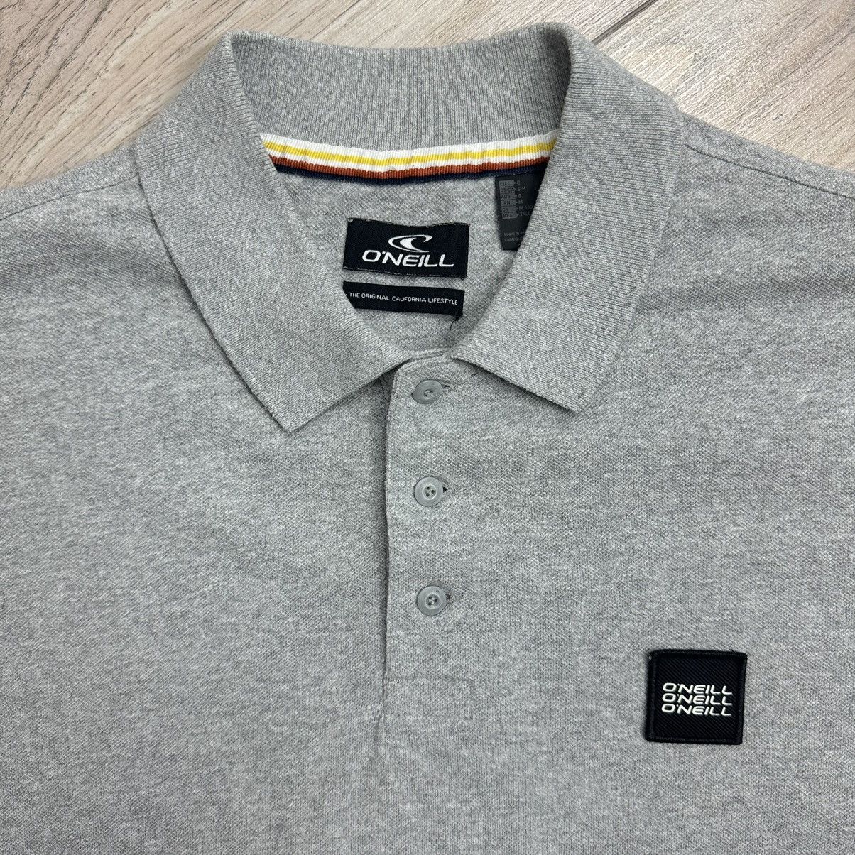 O'Neill Vintage O’Neill Surfing Grey Polo T-Shirt Size US S / EU 44-46 / 1 - 8 Thumbnail