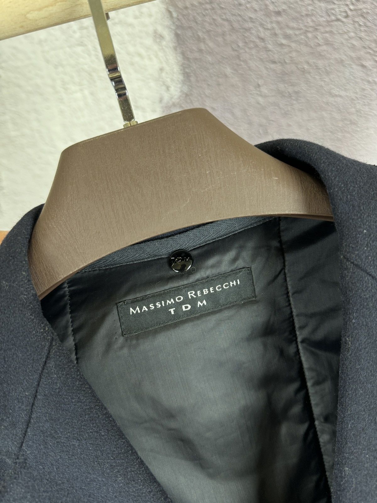 Other Massimo Rebecchi TDM wool long single breasted trench coat Size US L / EU 52-54 / 3 - 7 Thumbnail