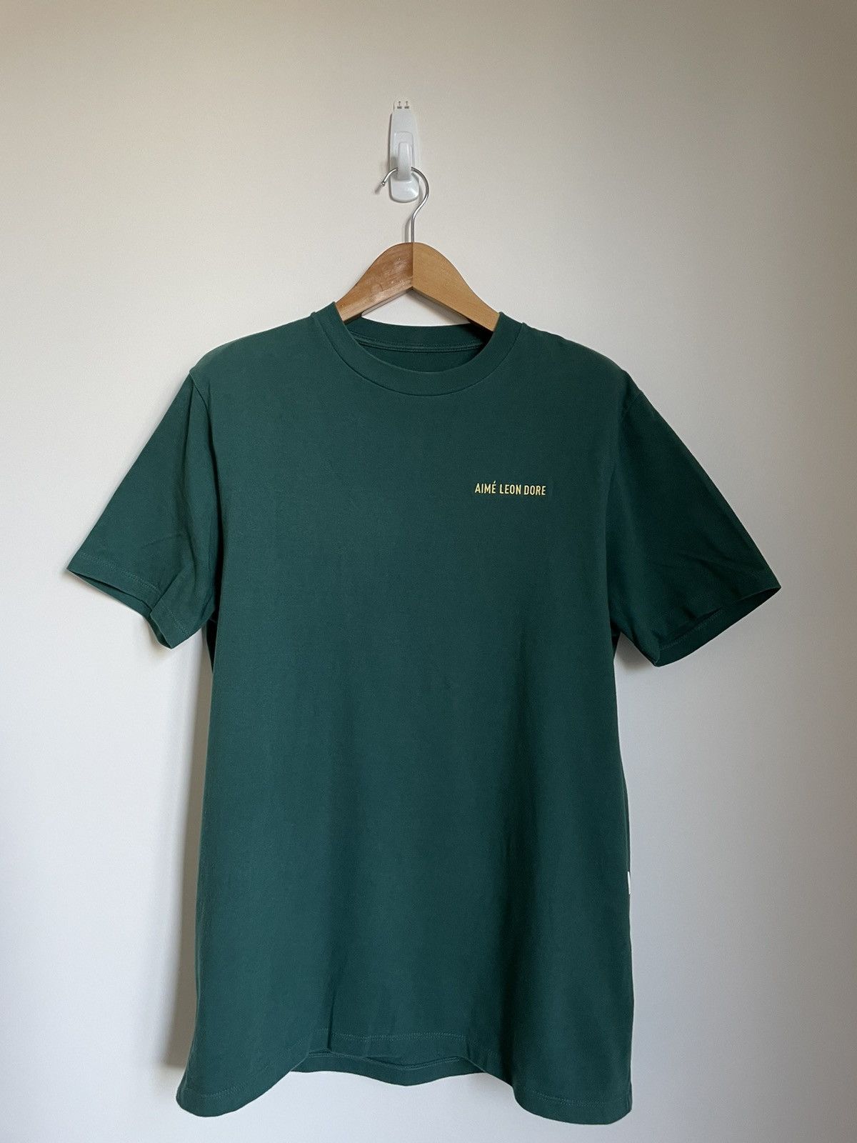 Aime Leon Dore Aime Leon Dore FW19 Green Logo Tee Medium. Size US M / EU 48-50 / 2 - 1 Thumbnail