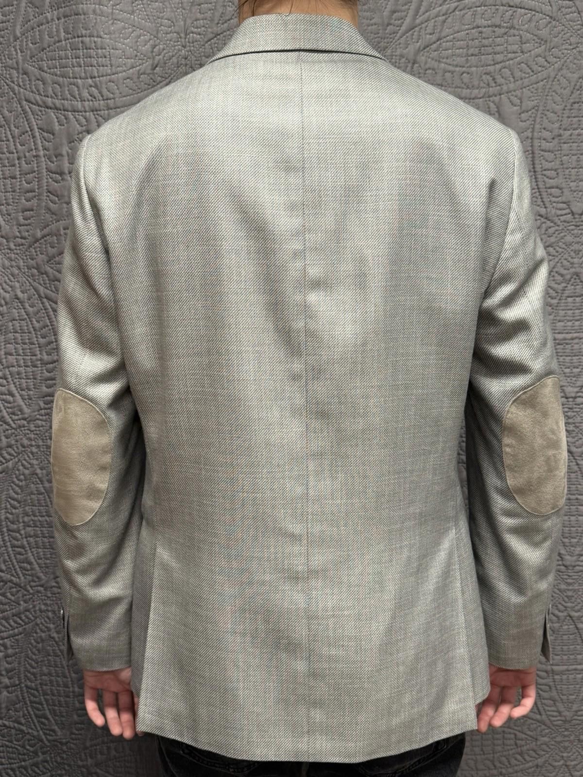 Van Heusen Van Heusen Men's Gray Suit Jacket 38 Regular Size 38R - 2 Thumbnail