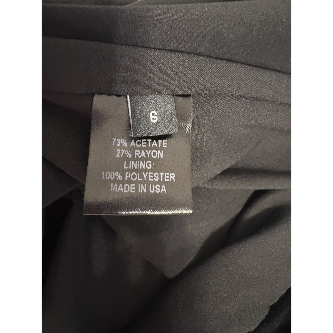 Brandon Maxwell Brandon Maxwell Wide Leg High-Rise Pants in Black Size 28" / US 6 / IT 42 - 4 Thumbnail