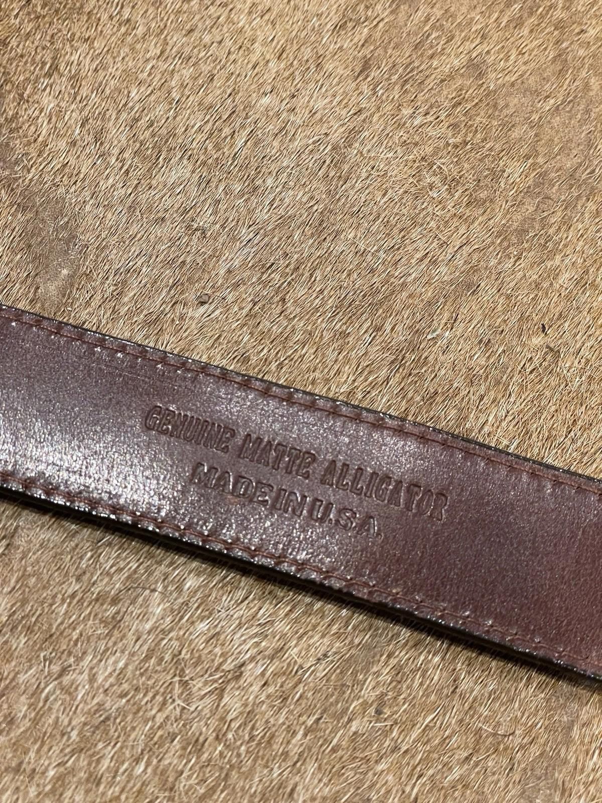 Other W. Kleinberg Alligator Belt Size ONE SIZE - 5 Thumbnail