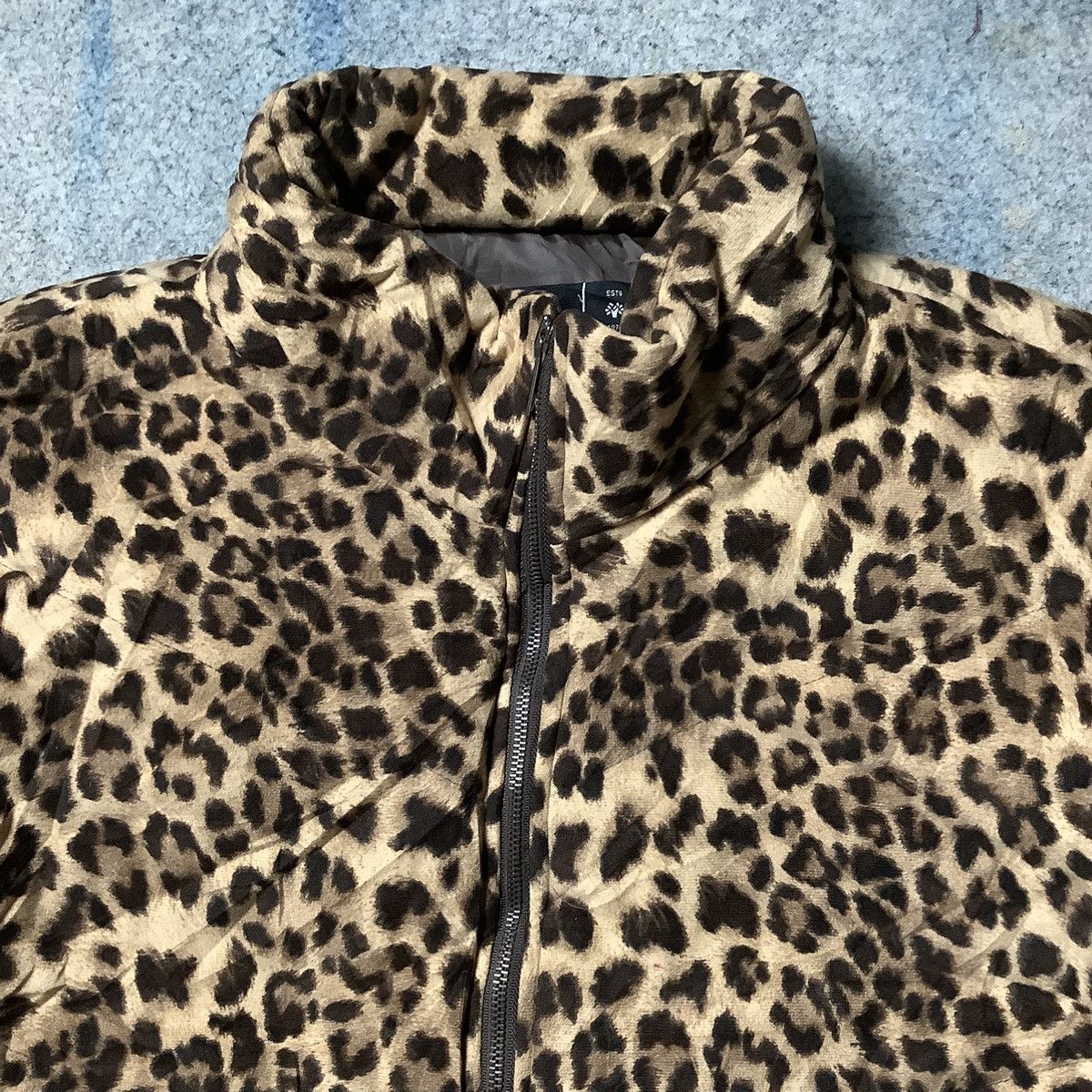 Hysteric Glamour × Japanese Brand × Le Grande Bleu (L.G.B.) Vintage Japanese Leopard Fur Imitation Boxy Style LGB IF6W9 Size US XL / EU 56 / 4 - 2 Thumbnail