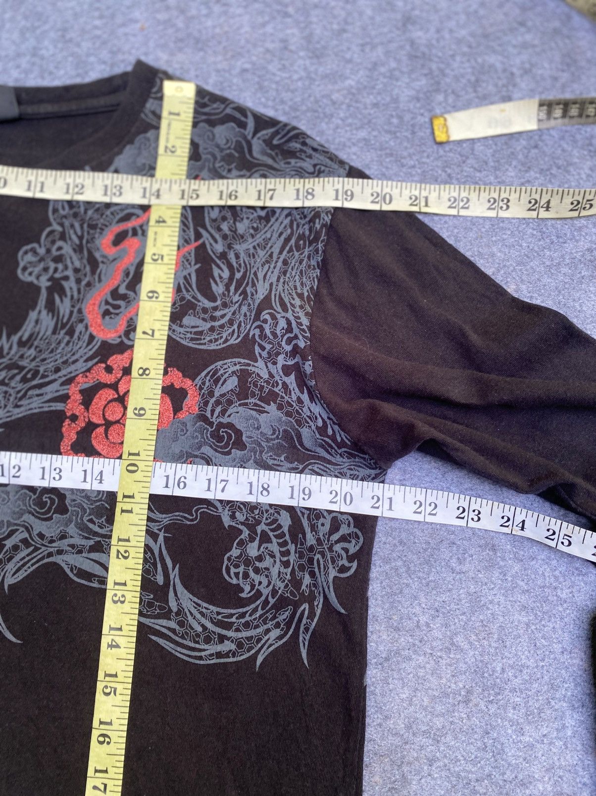 Japanese Brand Bullet noise dragon long sleeve tshirt Size US L / EU 52-54 / 3 - 17 Thumbnail