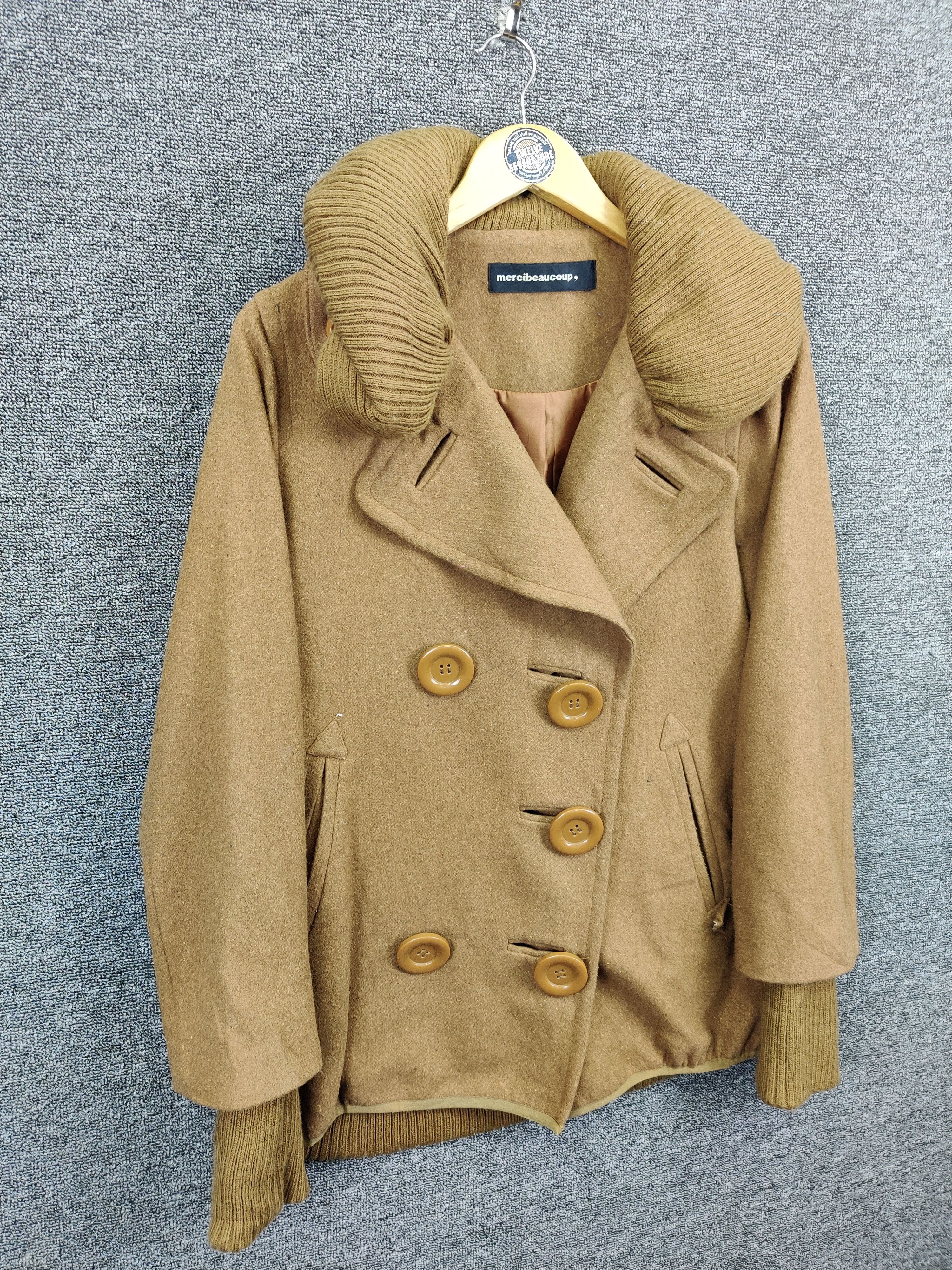 mercibeaucoup Vintage Mercibeaucoup Issey Miyake Soft Wool Jacket Size US M / EU 48-50 / 2 - 5 Thumbnail