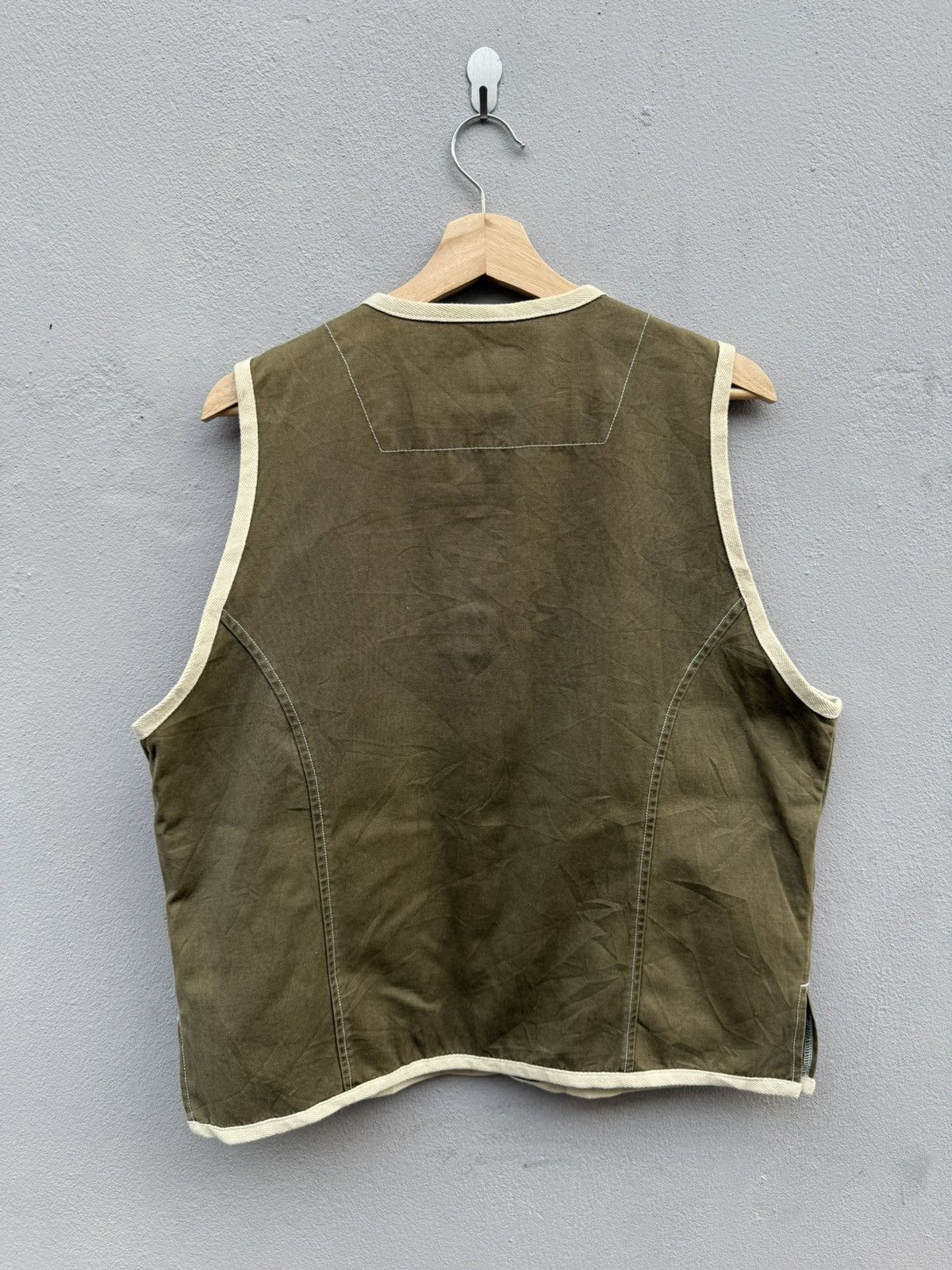 If Six Was Nine × Japanese Brand × Mr. Junko Vintage Rare Japanese Designer Mr.Junko “J2” Cargos Vest Size 40L - 6 Thumbnail