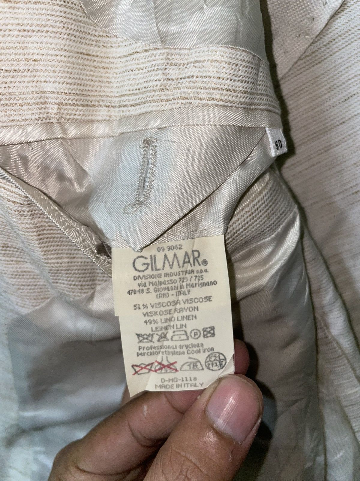 Iceberg Gilmar Iceberg Linen Blazer Jacket New with Tags $803 Size US L / EU 52-54 / 3 - 7 Thumbnail