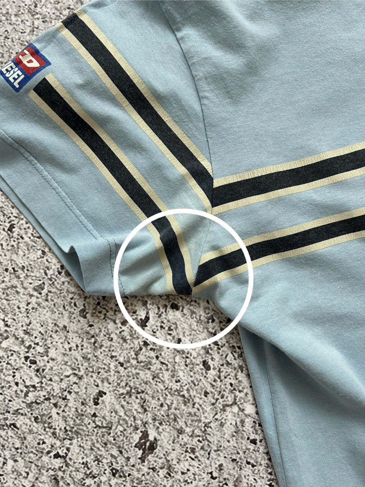 Diesel × Japanese Brand Vintage 90s Diesel Big logo t-shirt retro rare Y2K Size US M / EU 48-50 / 2 - 15 Thumbnail