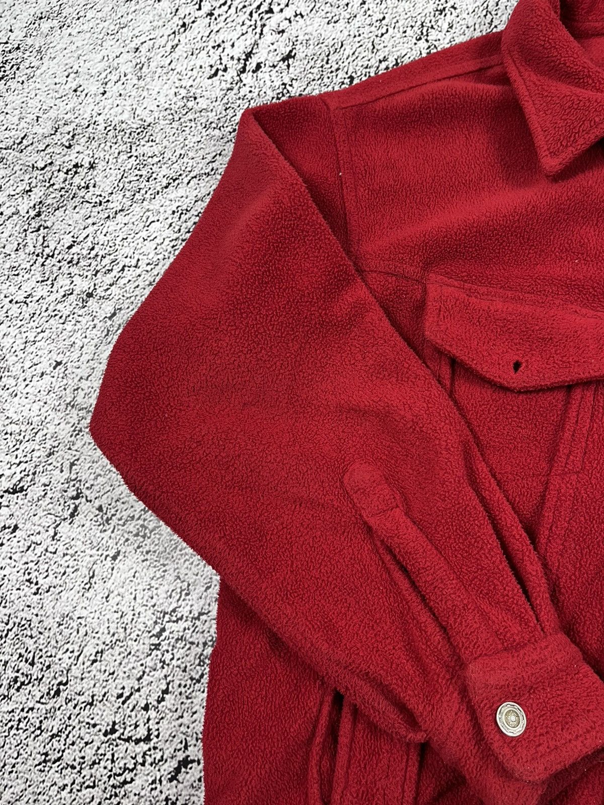 Vintage Vintage 90s western deep pile fleece jacket bomber Size US S / EU 44-46 / 1 - 8 Thumbnail