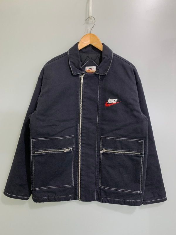 Nike Supreme Quilted Work Jacket | Grailed