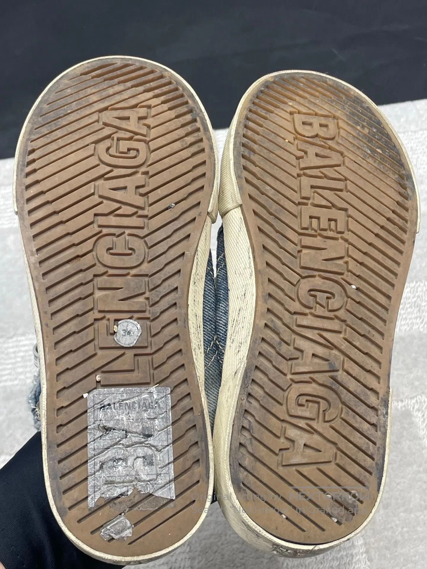 Balenciaga Balenciaga Denim Distressed Casual Mules. Size US 6 / IT 36 - 5 Thumbnail