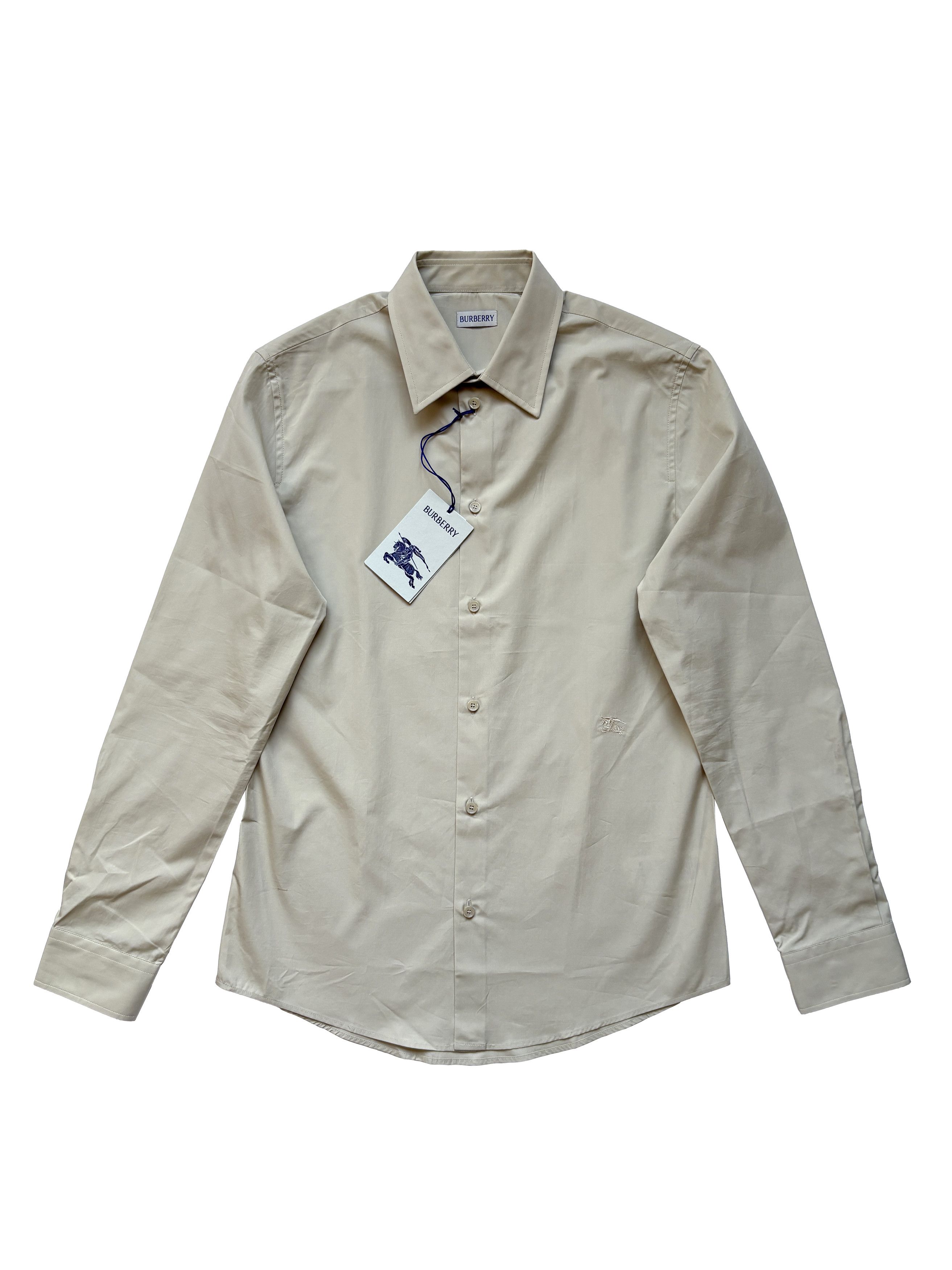 Burberry ⚡️QUICK SALE⚡️Burberry by Daniel Lee Beige Button Up Shirt Size US M / EU 48-50 / 2 - 1 Thumbnail