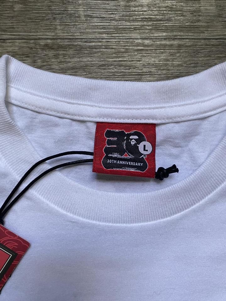 Bape Bape 30th Anniversary Tee! Size US L / EU 52-54 / 3 - 3 Thumbnail