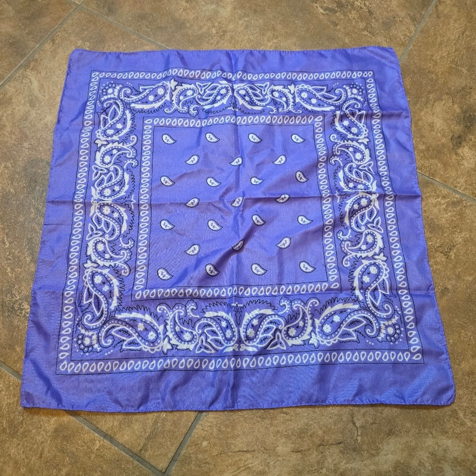 Other Iris Paisley Printed Classic Bandana Size ONE SIZE - 2 Thumbnail