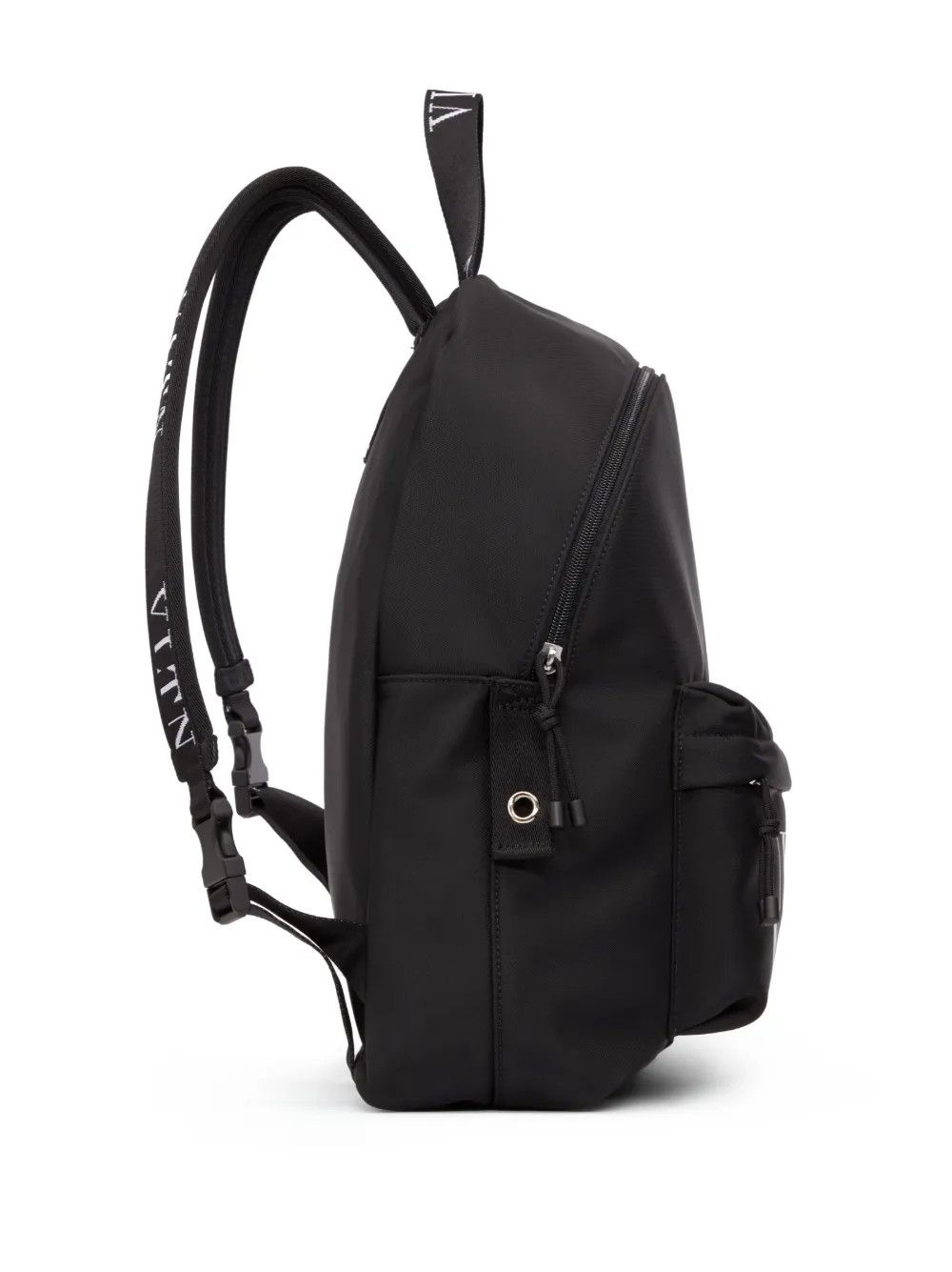 Valentino o1y0525 Size : OS / Logo Backpack in Black Size ONE SIZE - 4 Thumbnail