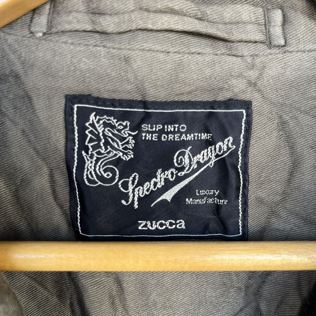 Other Vintage Zucca 90s Brown Lightweight Jacket Size M Size M / US 6-8 / IT 42-44 - 7 Thumbnail