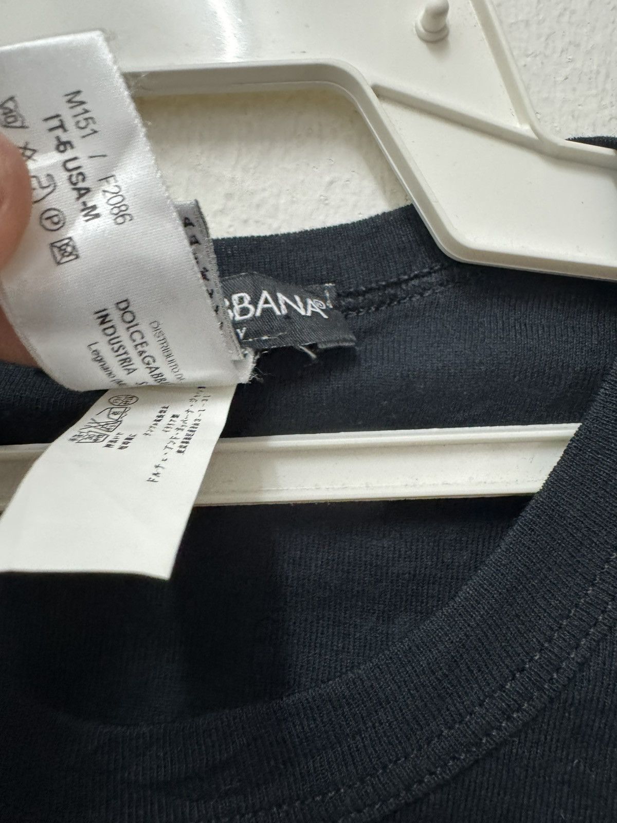 Designer × Dolce & Gabbana Dolce & Gabbana Logo Authentic T shirt Size US S / EU 44-46 / 1 - 7 Thumbnail
