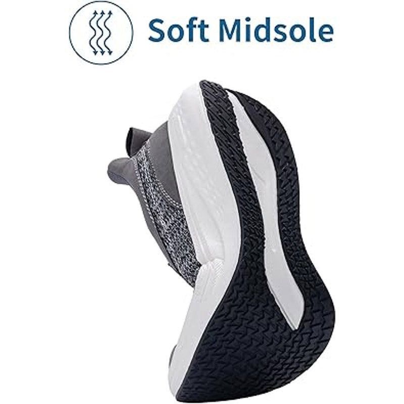 Other Men's Size 10.5 Gray Slip-On Athletic Comfort Shoes Size US 10.5 / EU 43-44 - 3 Thumbnail