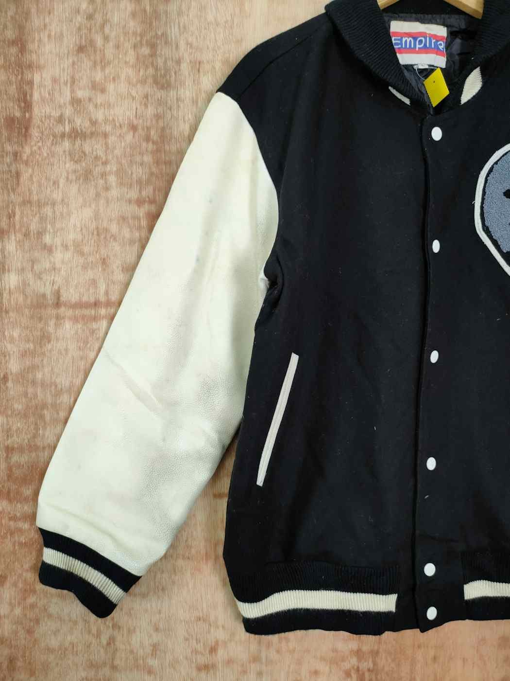 Japanese Brand Empire japan wool varsity jacket vintage #4091 DLAL Size US L / EU 52-54 / 3 - 2 Thumbnail