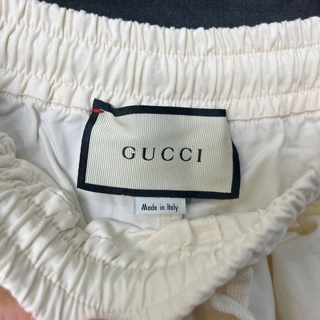 Gucci Gucci Size XS White, red and green striped trousers 2501-Ne Size US 26 / EU 42 - 3 Thumbnail
