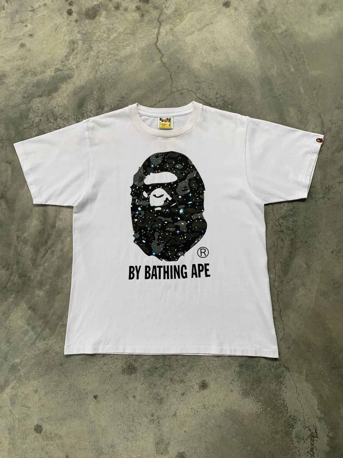 Bape Bape Bathing ape Space Camo Glow In The Dark Tshirt Size US M / EU 48-50 / 2 - 1 Thumbnail