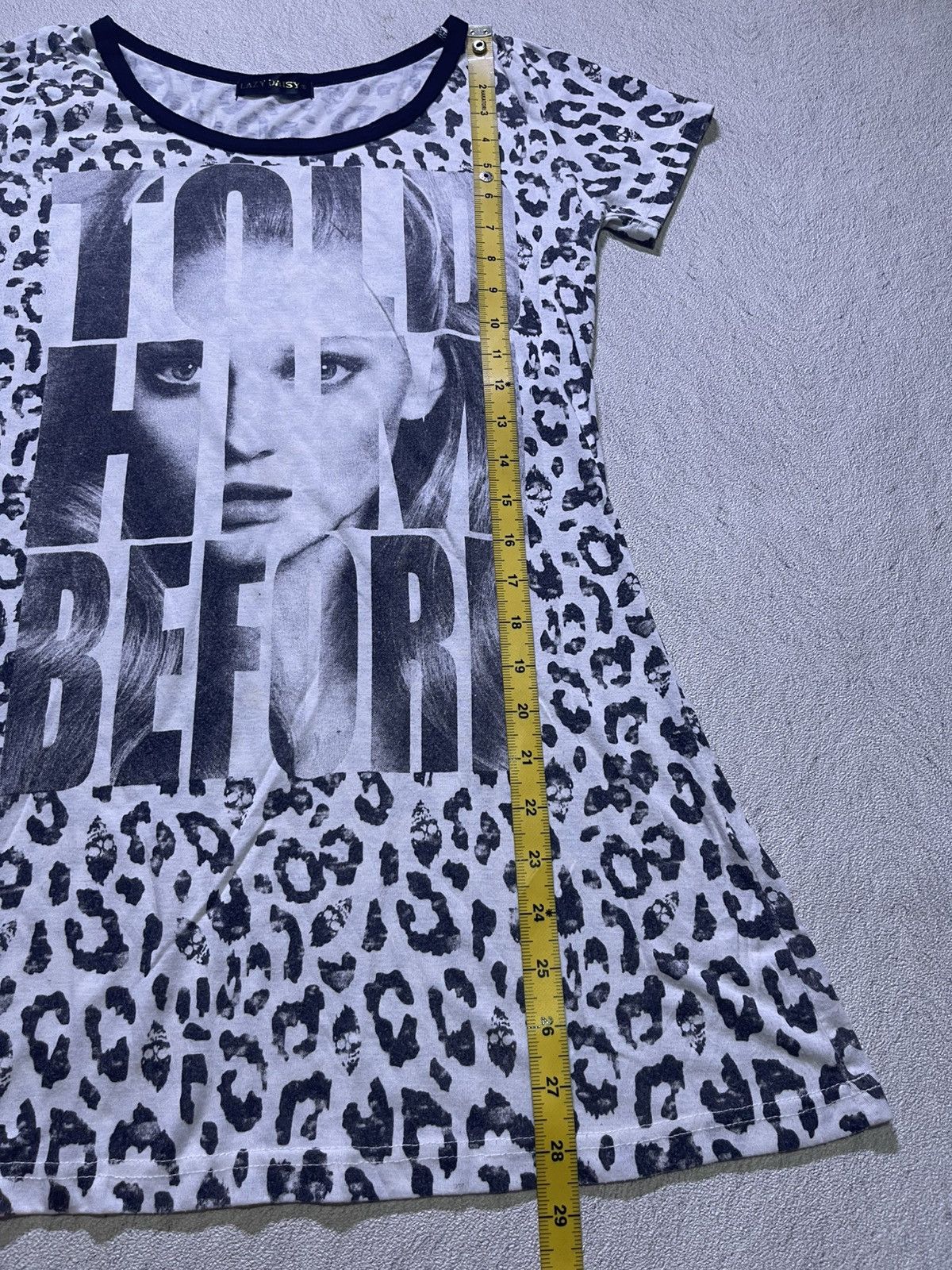 Japanese Brand Y2K LAZY DAISY short sleeve tshirt women's Size S / US 4 / IT 40 - 7 Thumbnail