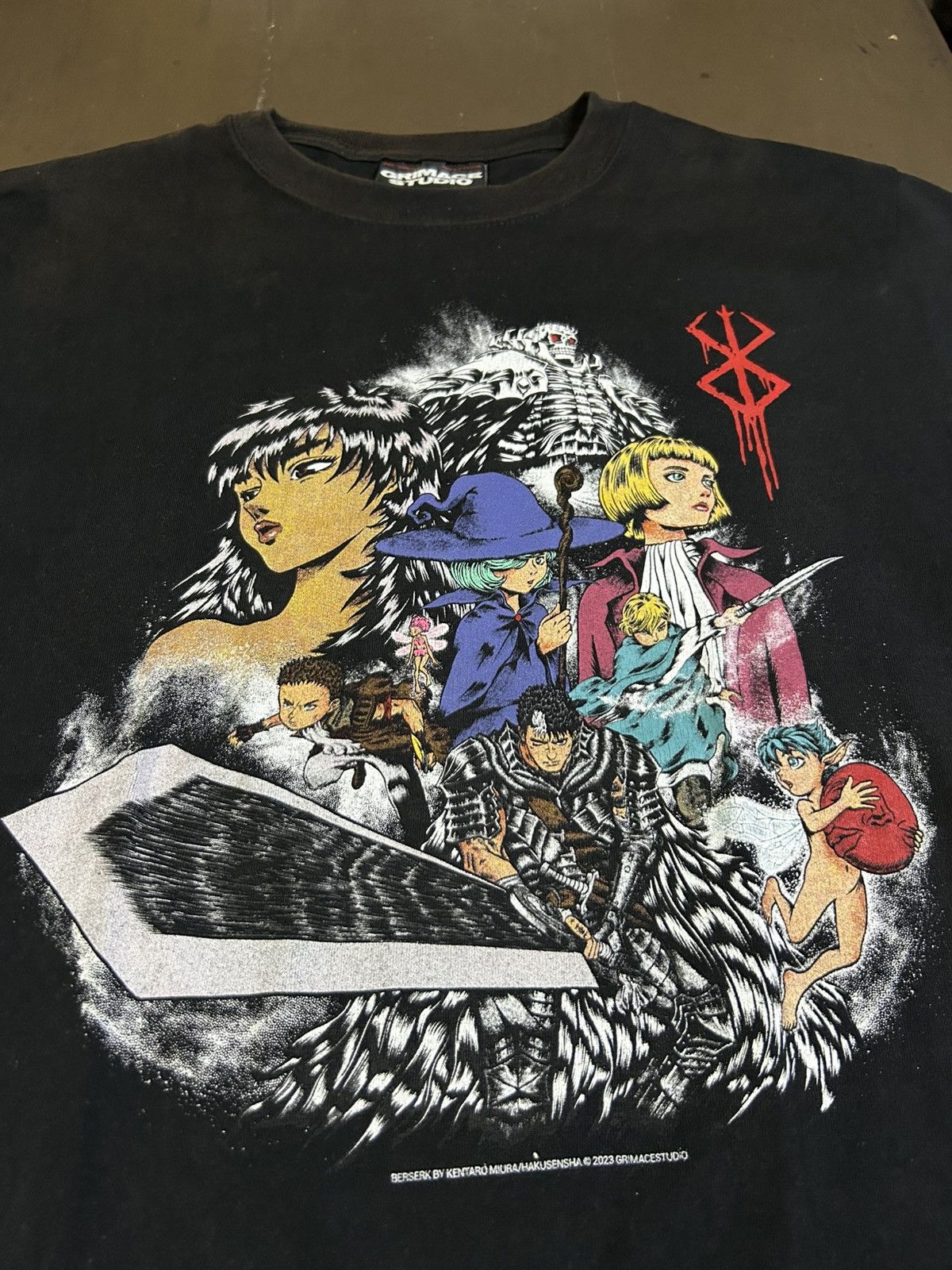 Anime Berserk Griffith and Guts Kentaro Miura Tees Size US L / EU 52-54 / 3 - 1 Thumbnail