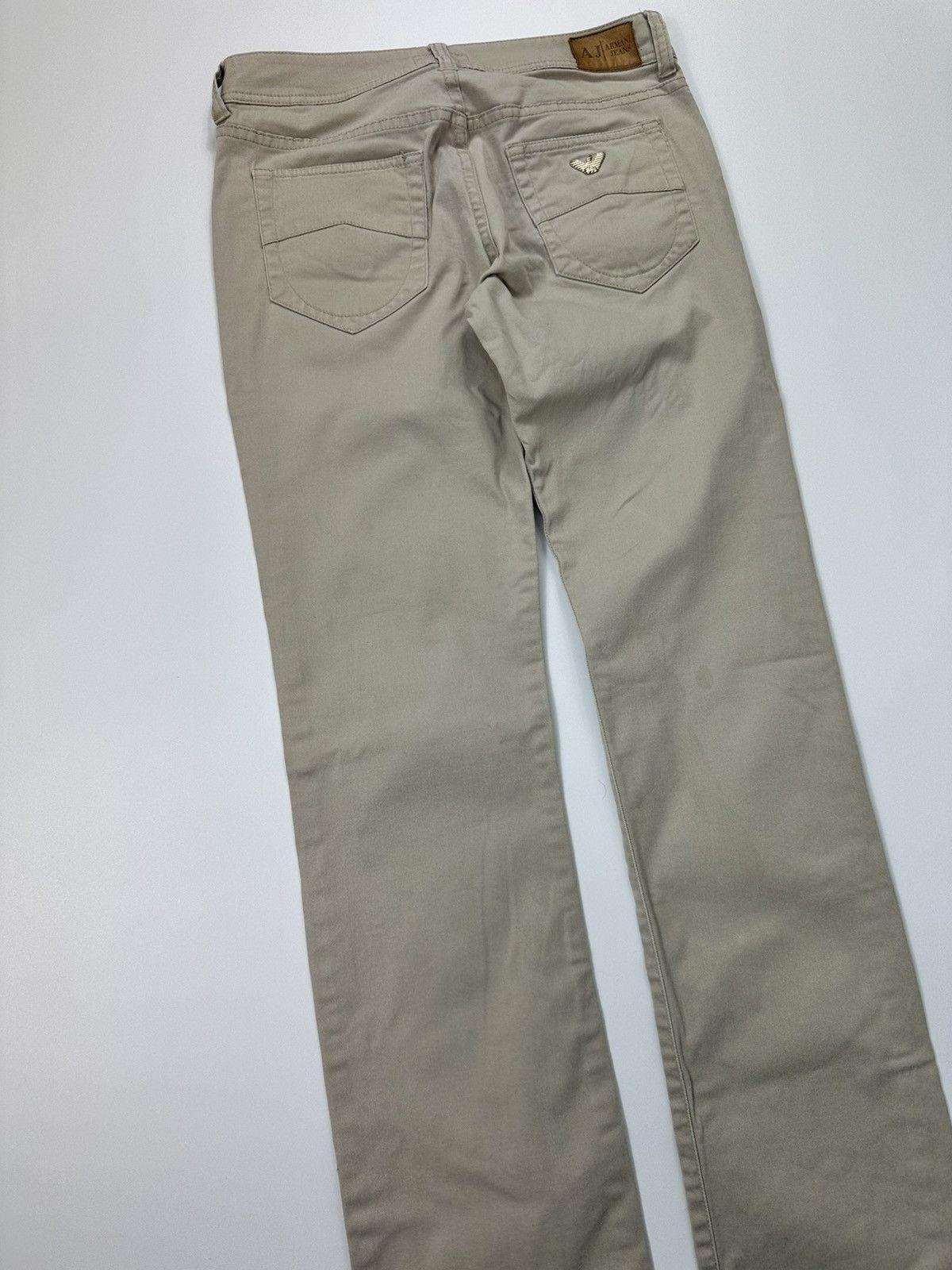 Giorgio Armani Armani Jeans Skinny Fit 27 Size Metal Logo Size US 27 - 9 Thumbnail