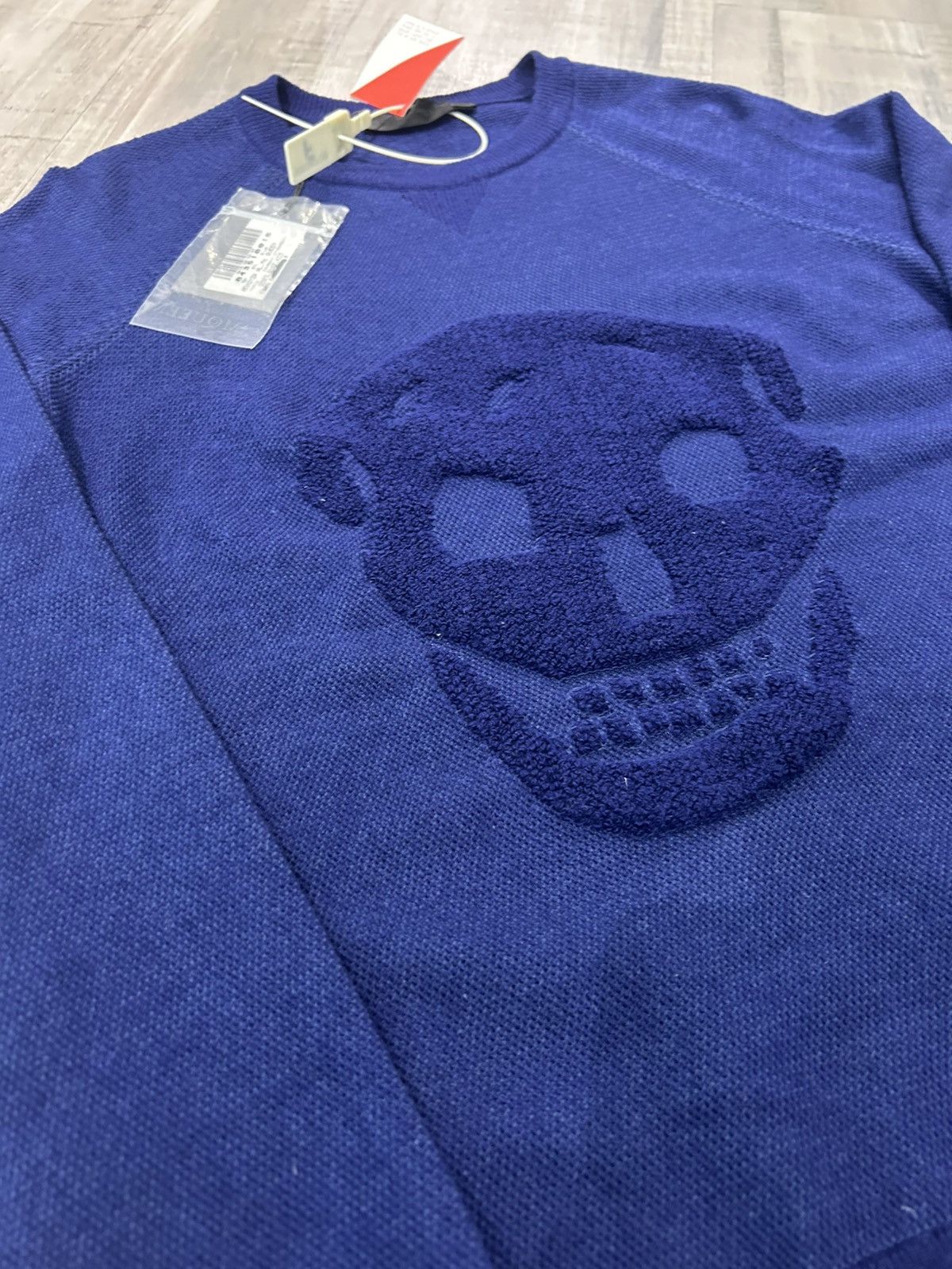 Alexander McQueen Alexander McQueen Skull Embossed Cotton Knit Sweater Size US XL / EU 56 / 4 - 3 Thumbnail