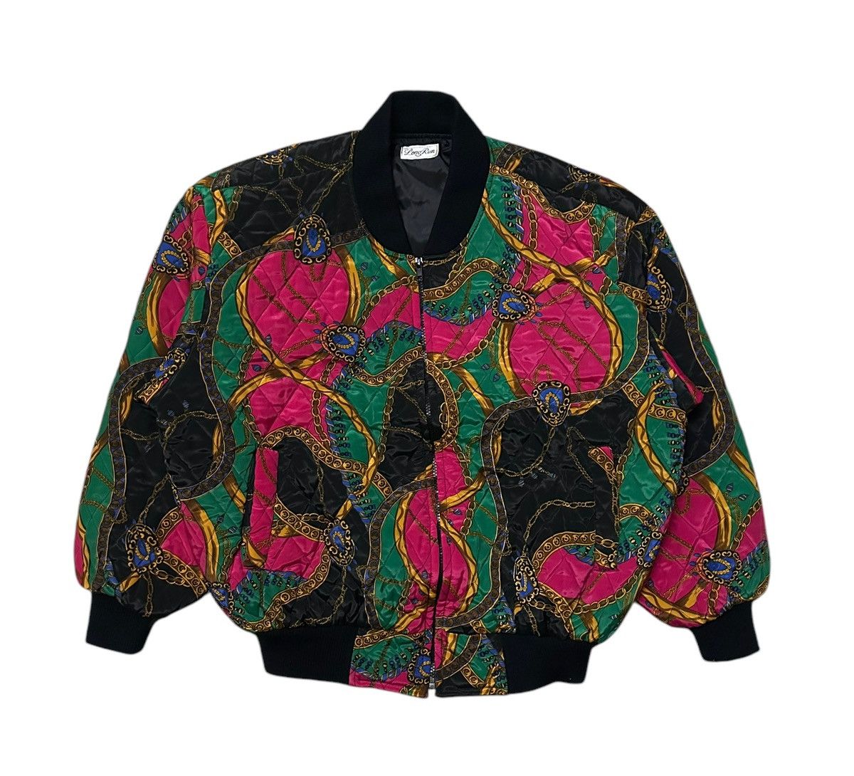 Japanese Brand bomber jacket inspired by Chanel Size US L / EU 52-54 / 3 - 1 Thumbnail