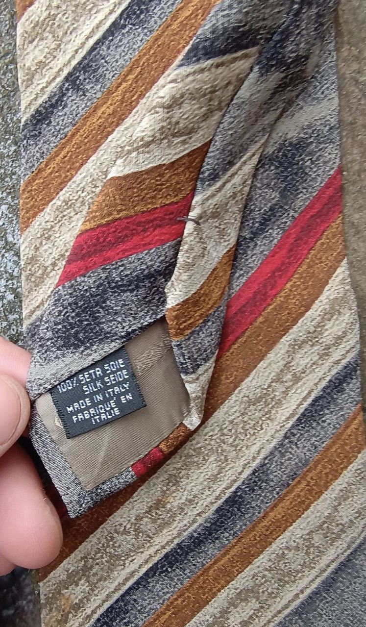 Giorgio Armani Giorgio Armani striped silk tie vintage Size ONE SIZE - 3 Thumbnail
