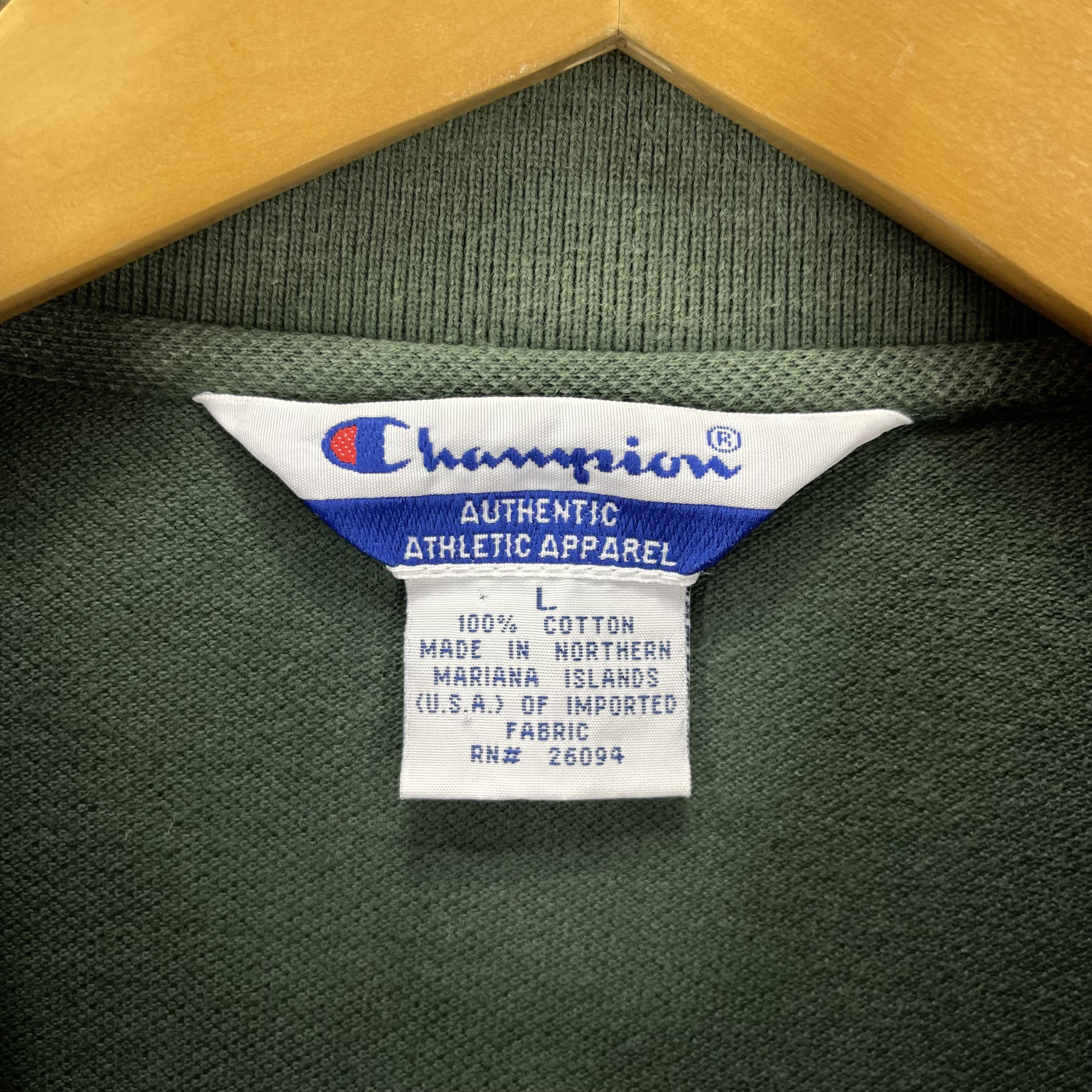 Champion 90s Vintage OLMYPIC ATLANTA by CHAMPION Polo Tees #2026/14 Size US L / EU 52-54 / 3 - 8 Thumbnail
