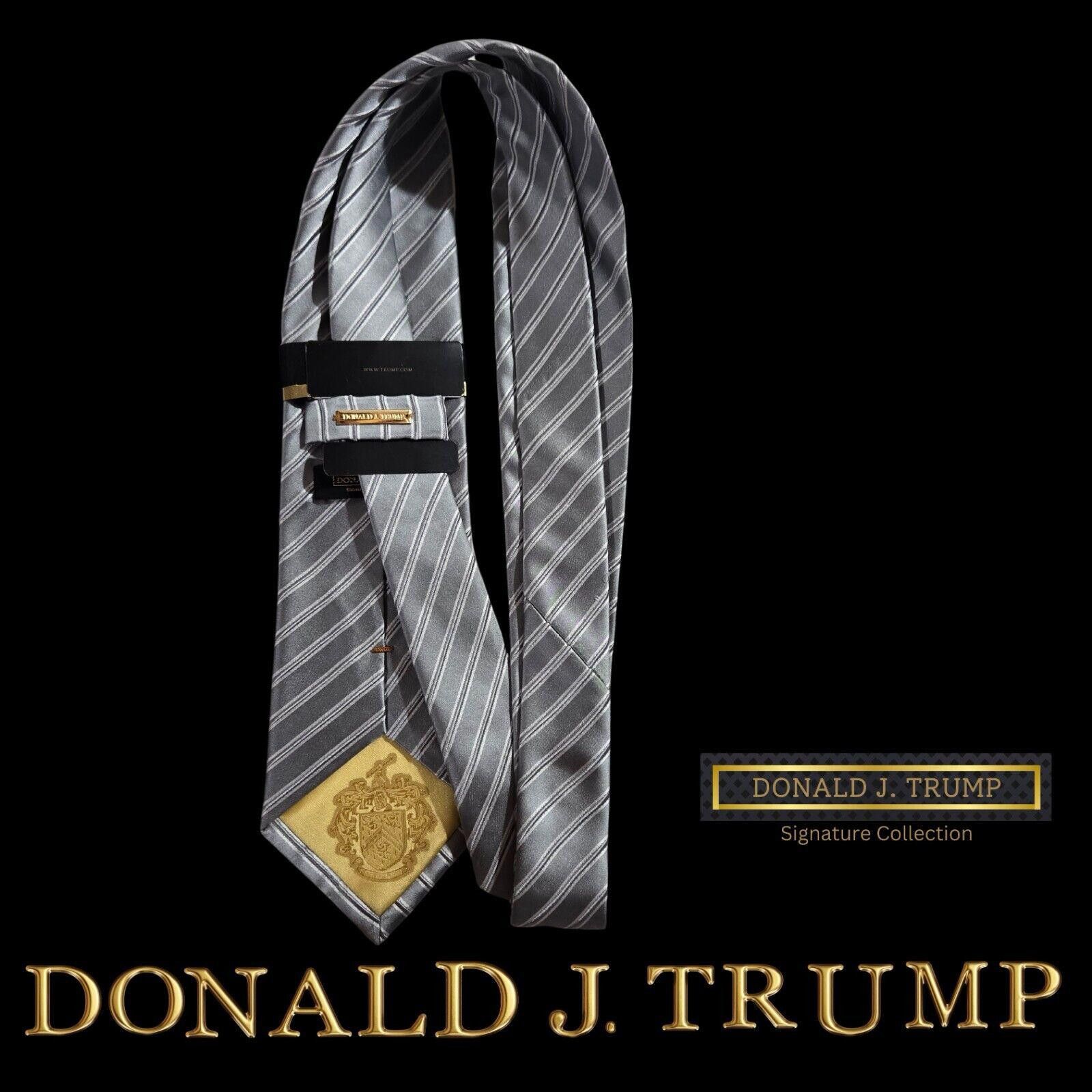 Designer Donald Trump Extra Long XL Neck Tie Signature Collection Size ONE SIZE - 2 Thumbnail