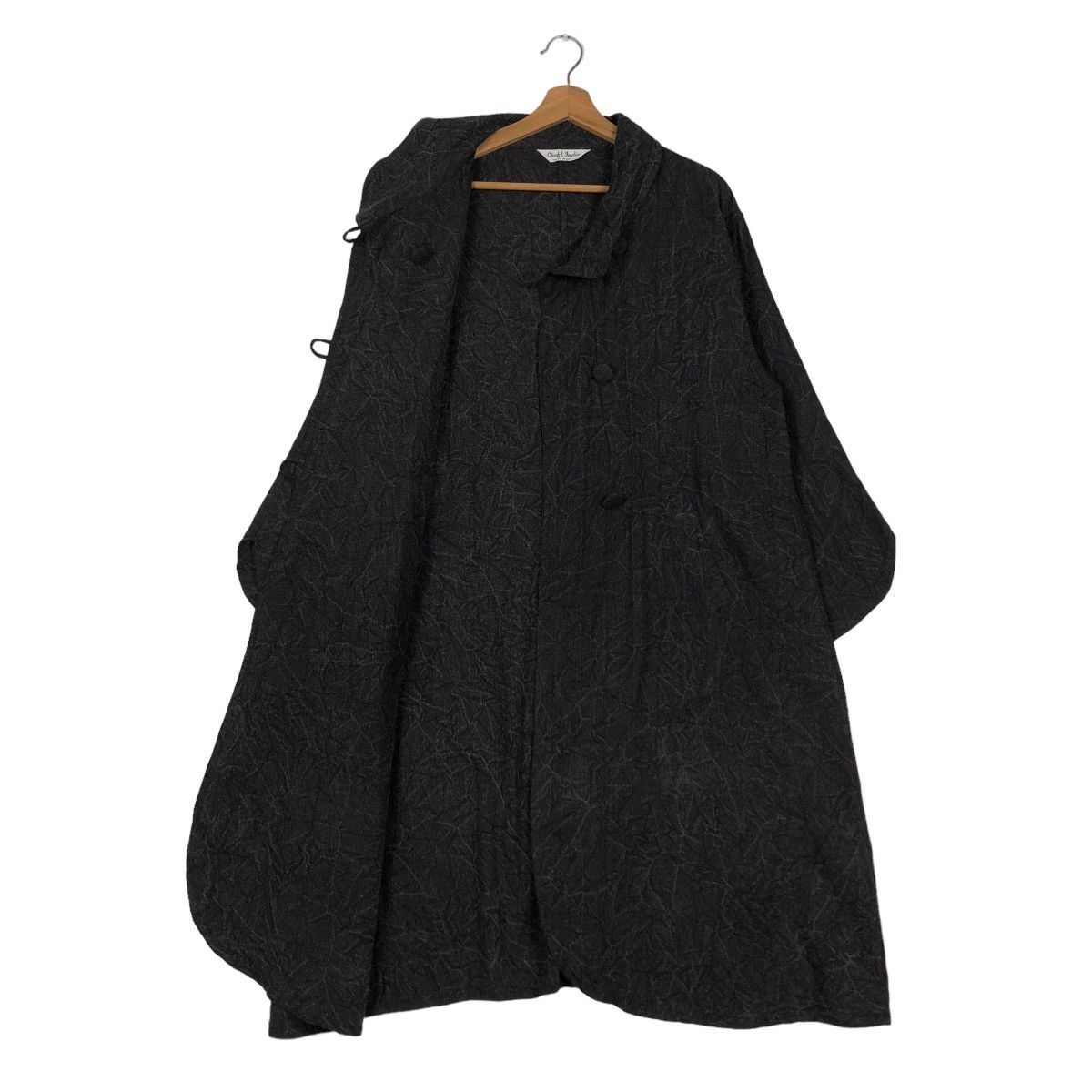 Designer 📌VINTAGE LONG JACKET EMBROIDERED DESIGN ISSEY MIYAKE Size US M / EU 48-50 / 2 - 2 Thumbnail