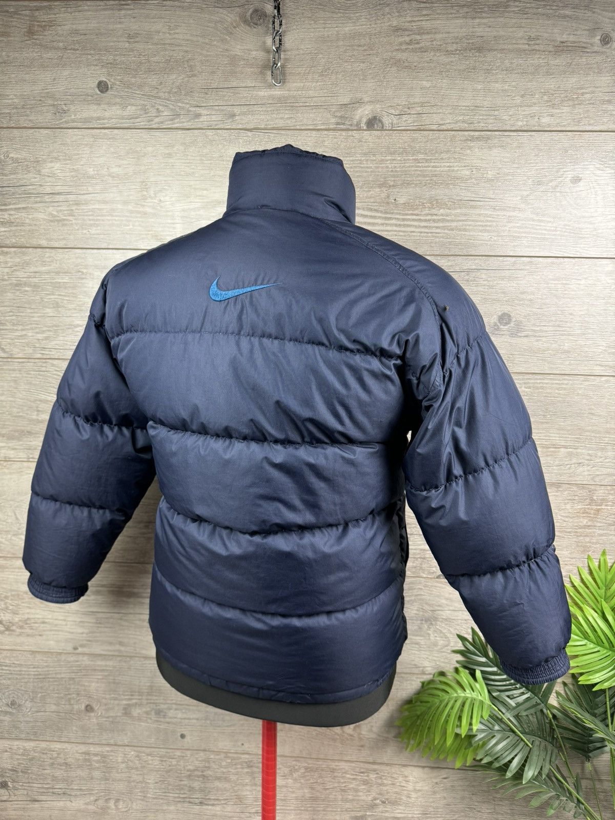 Nike Nike Puffer 90s Vintage Rare Big Swoosh Y2K drill style Size US XS / EU 42 / 0 - 2 Thumbnail