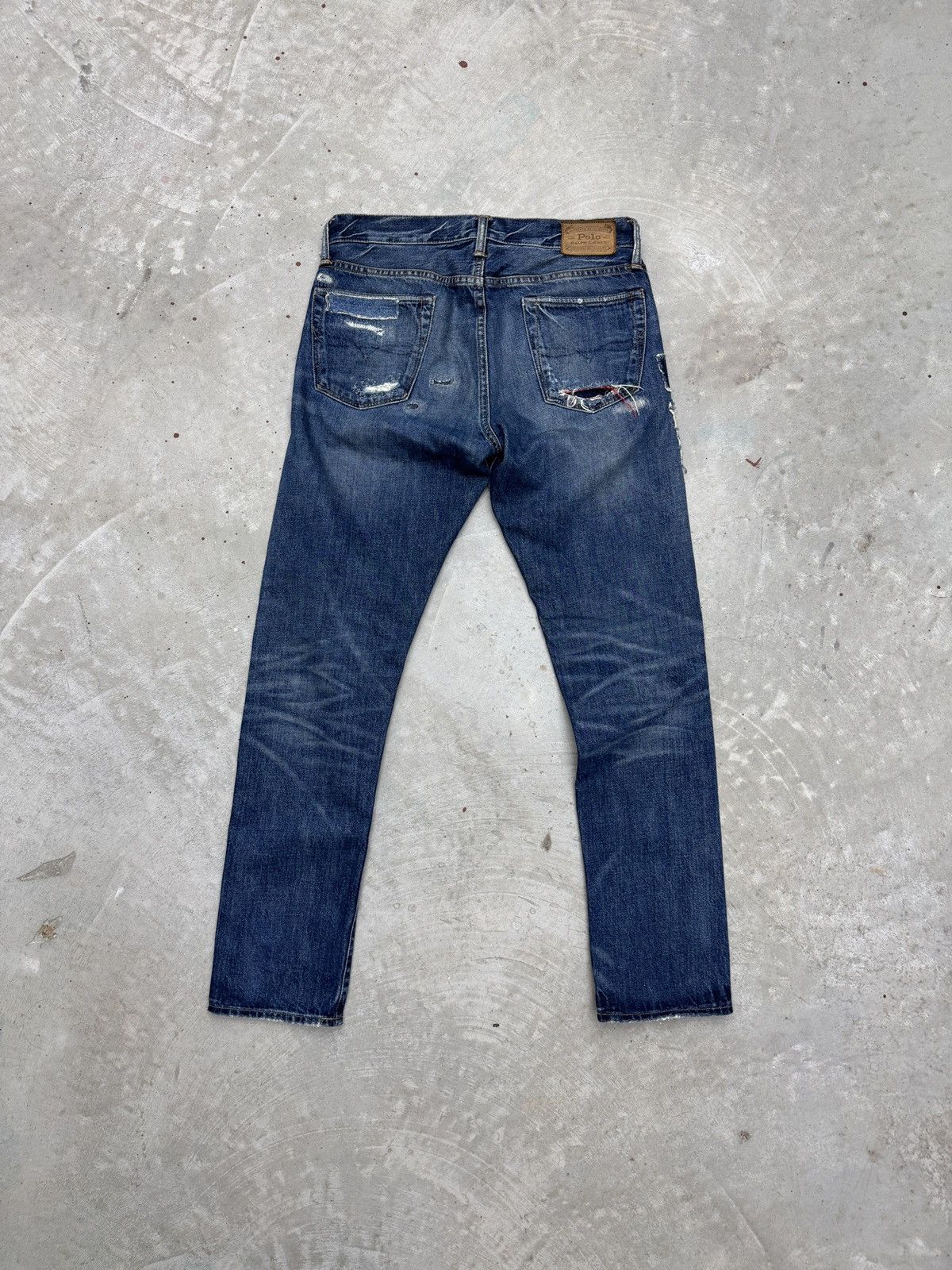 Polo Ralph Lauren Polo Ralph Lauren USA Distressed Denim Size US 30 / EU 46 - 2 Thumbnail