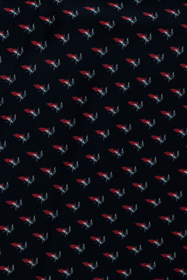 Saint Laurent Paris Saint Laurent, smoking lips heart print shirt 2017 Size US L / EU 52-54 / 3 - 5 Thumbnail
