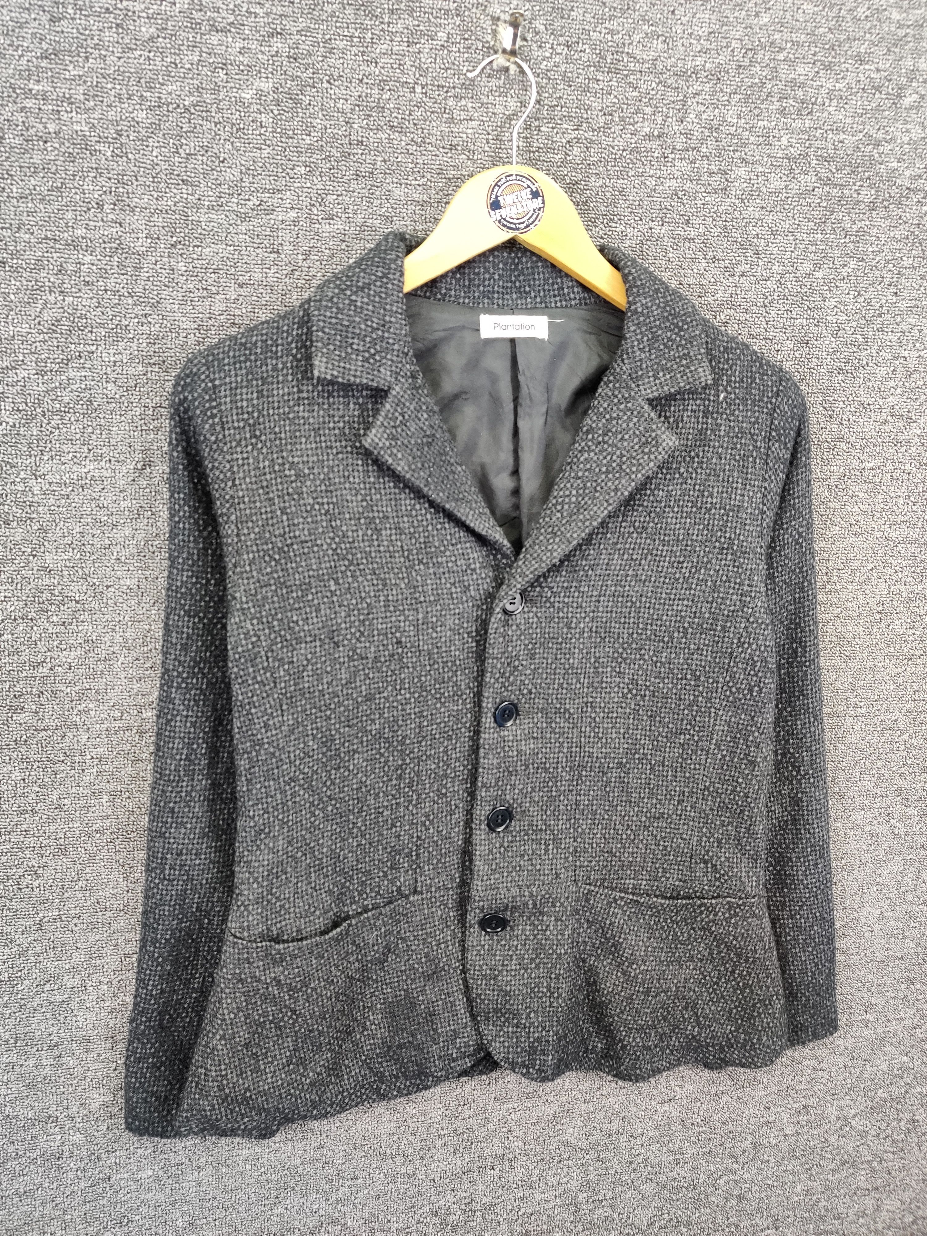 Issey Miyake Vintage Issey Miyake Plantation Wool Single Breasted Blazer Size M / US 6-8 / IT 42-44 - 5 Thumbnail