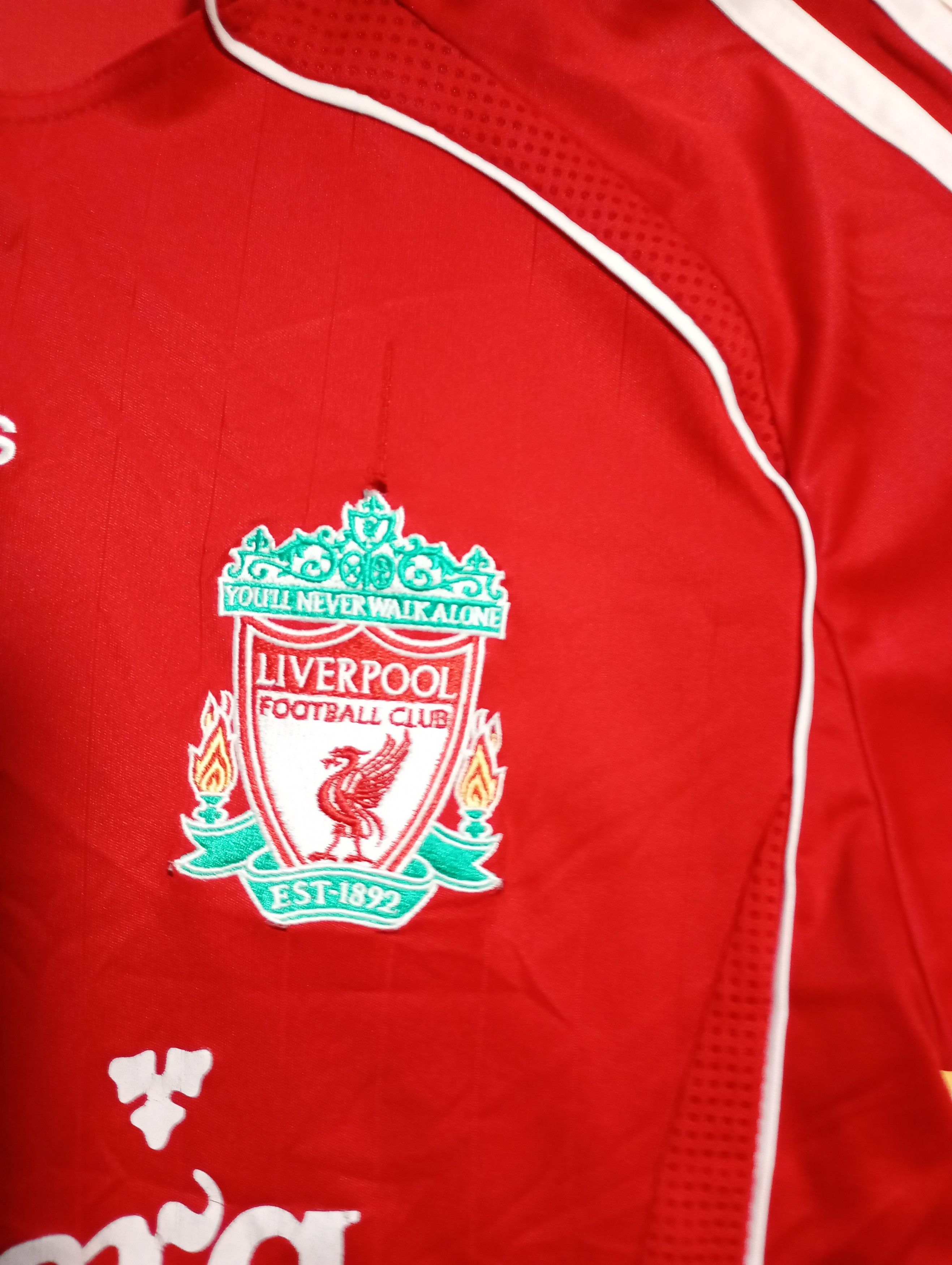 Adidas × Vintage Adidas Liverpool Home Jersey 2006-2008 Size US S / EU 44-46 / 1 - 8 Thumbnail