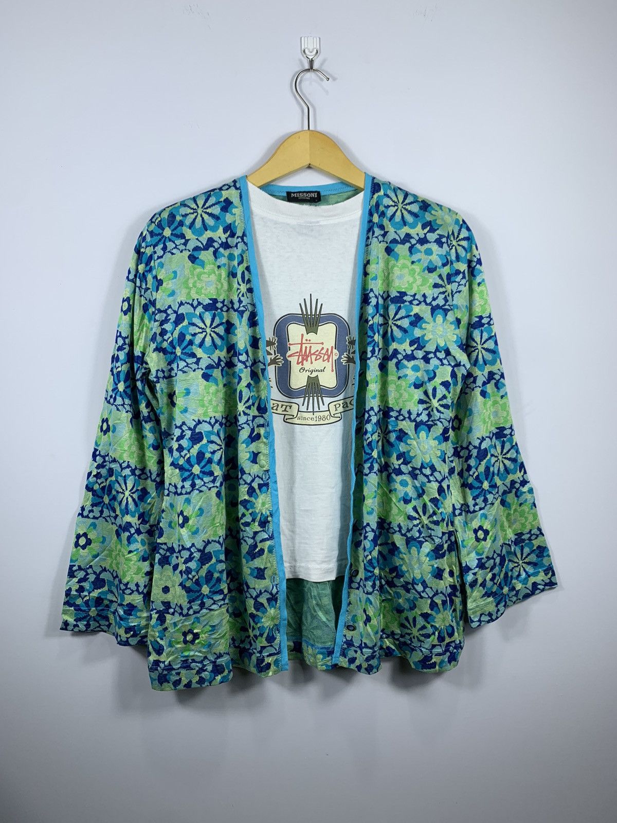 Missoni Missoni Floral Cardigan Size US M / EU 48-50 / 2 - 1 Thumbnail