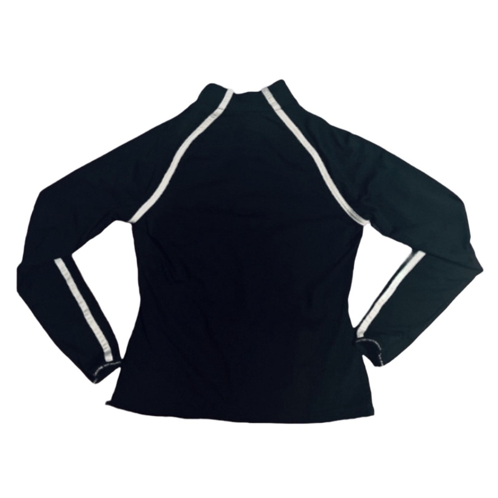 Calvin Klein Calvin Klein Black/White Top | Size XS Size XS / US 0-2 / IT 36-38 - 2 Thumbnail