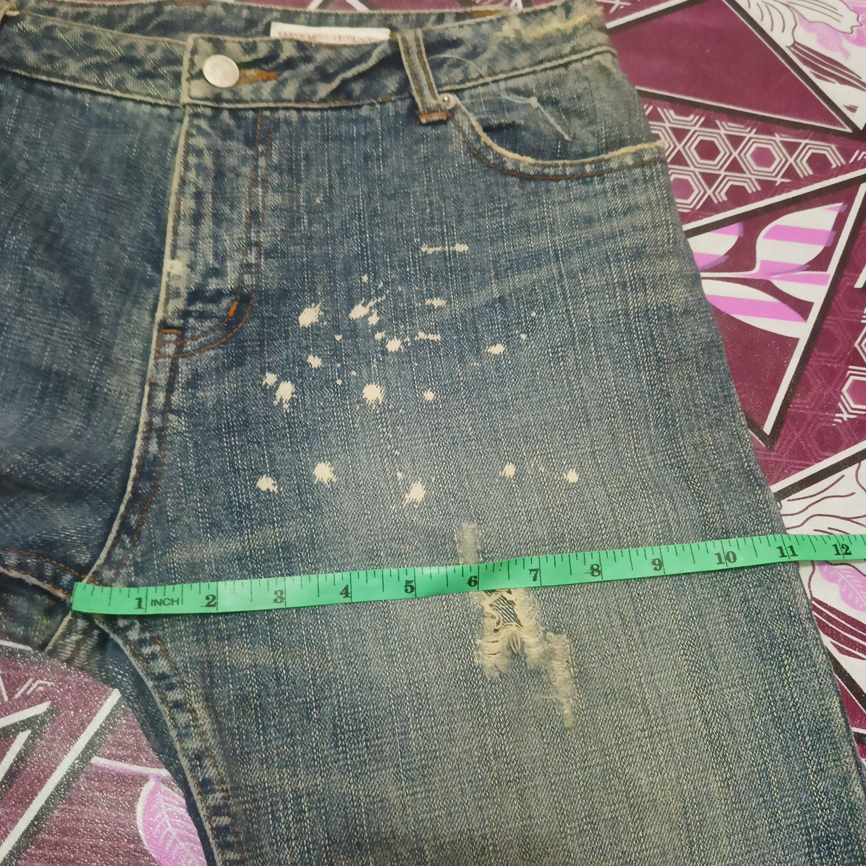Who Decides War Japanese Earth Music & Ecology Painting Selvedge jeans Size US 31 - 23 Thumbnail