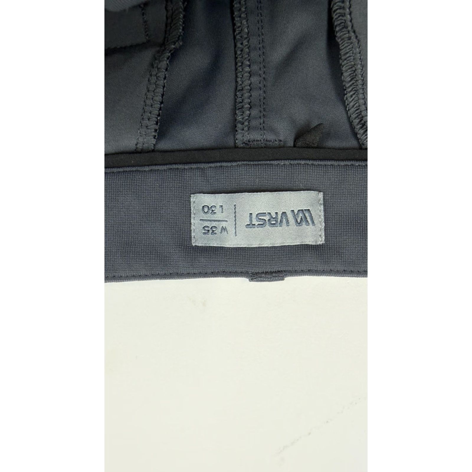 Vintage VRST Pants Mens 35x30 Dark Gray Performance Chino Golf Stretch Flat Front Size US 33 - 5 Thumbnail