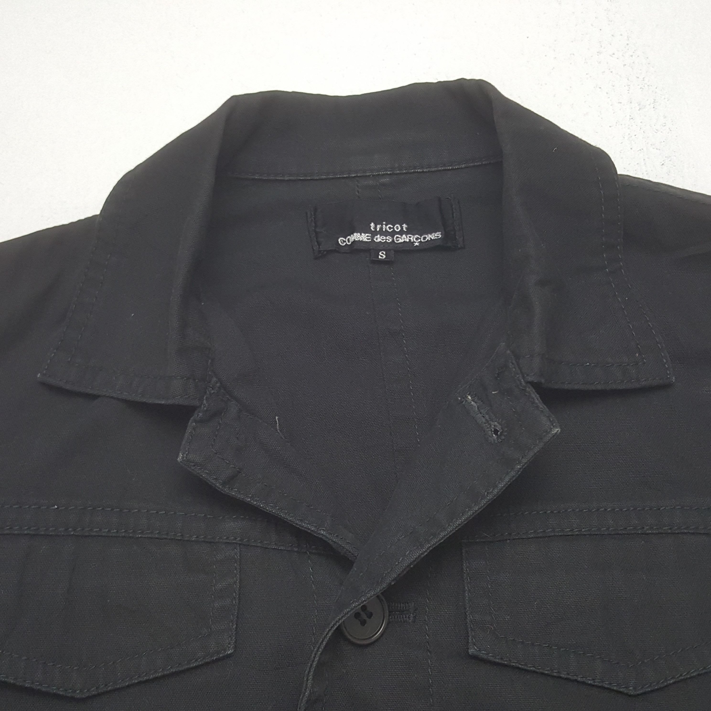 Tricot Comme des Garcons Vintage Tricot Comme des Garçons Button Up Jacket Size S / US 4 / IT 40 - 4 Thumbnail