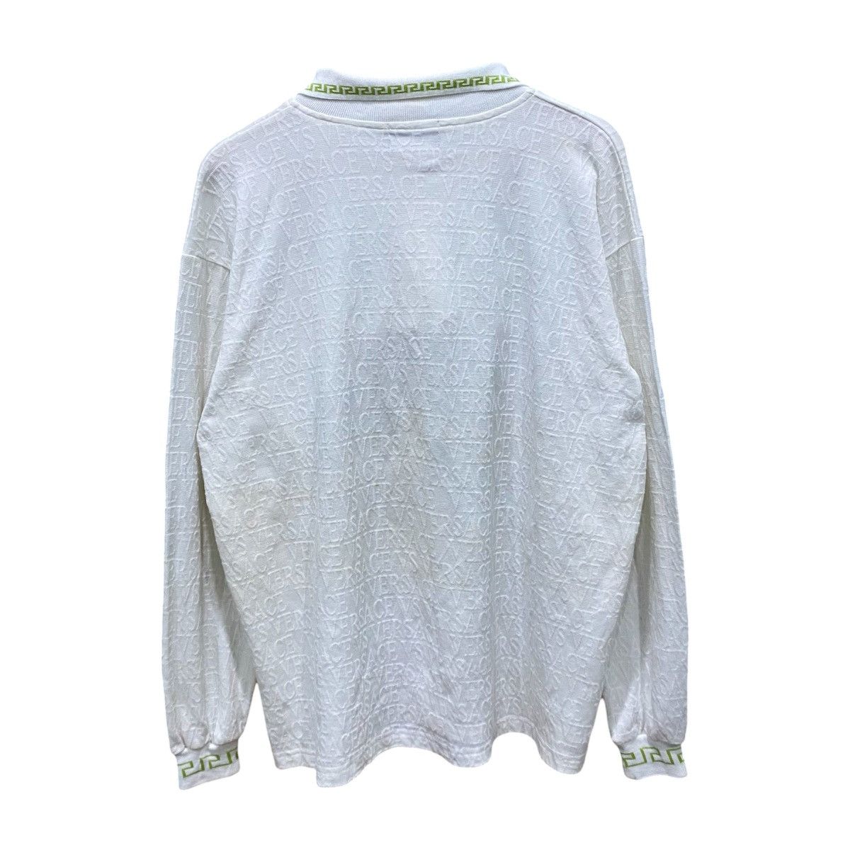 Versace Jeans Couture Archive Versace Jeans Couture Monogram Jacquard Long Sleeve Size US L / EU 52-54 / 3 - 2 Thumbnail