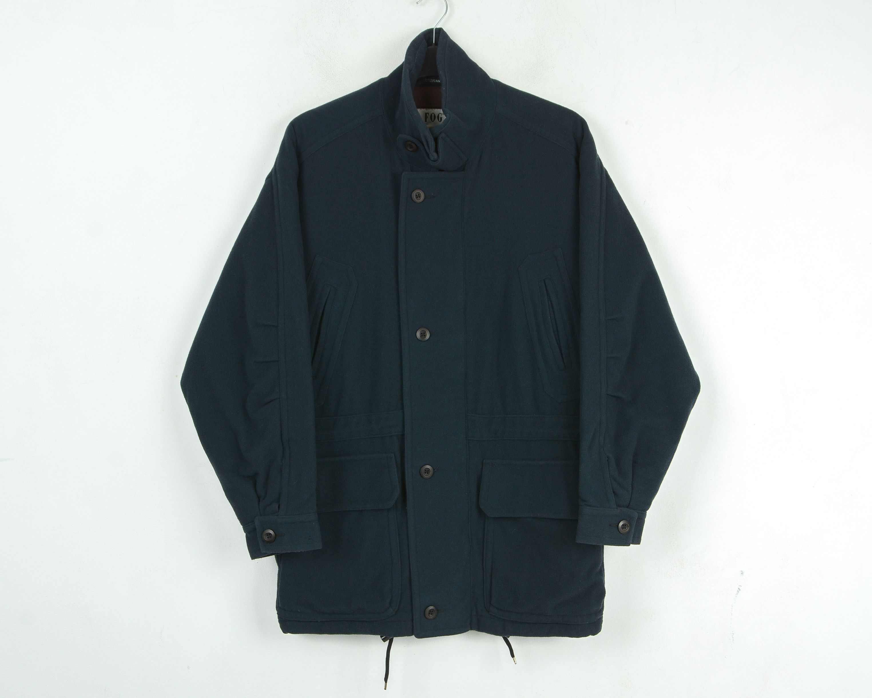 London Fog Men's Jacket Car Pea Coat Wool Cashmere EU 48 Formal S Top Size US S / EU 44-46 / 1 - 2 Thumbnail