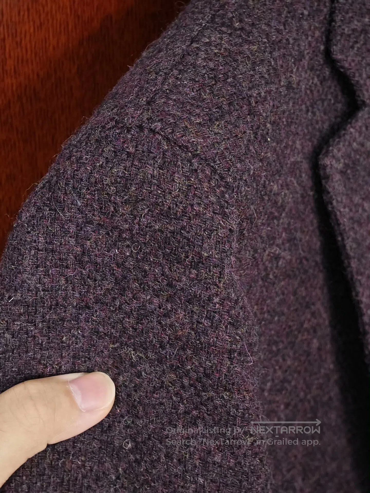 Ring Jacket Ring Jacket Purple Tweed Wool Blazer. Size US M / EU 48-50 / 2 - 3 Thumbnail