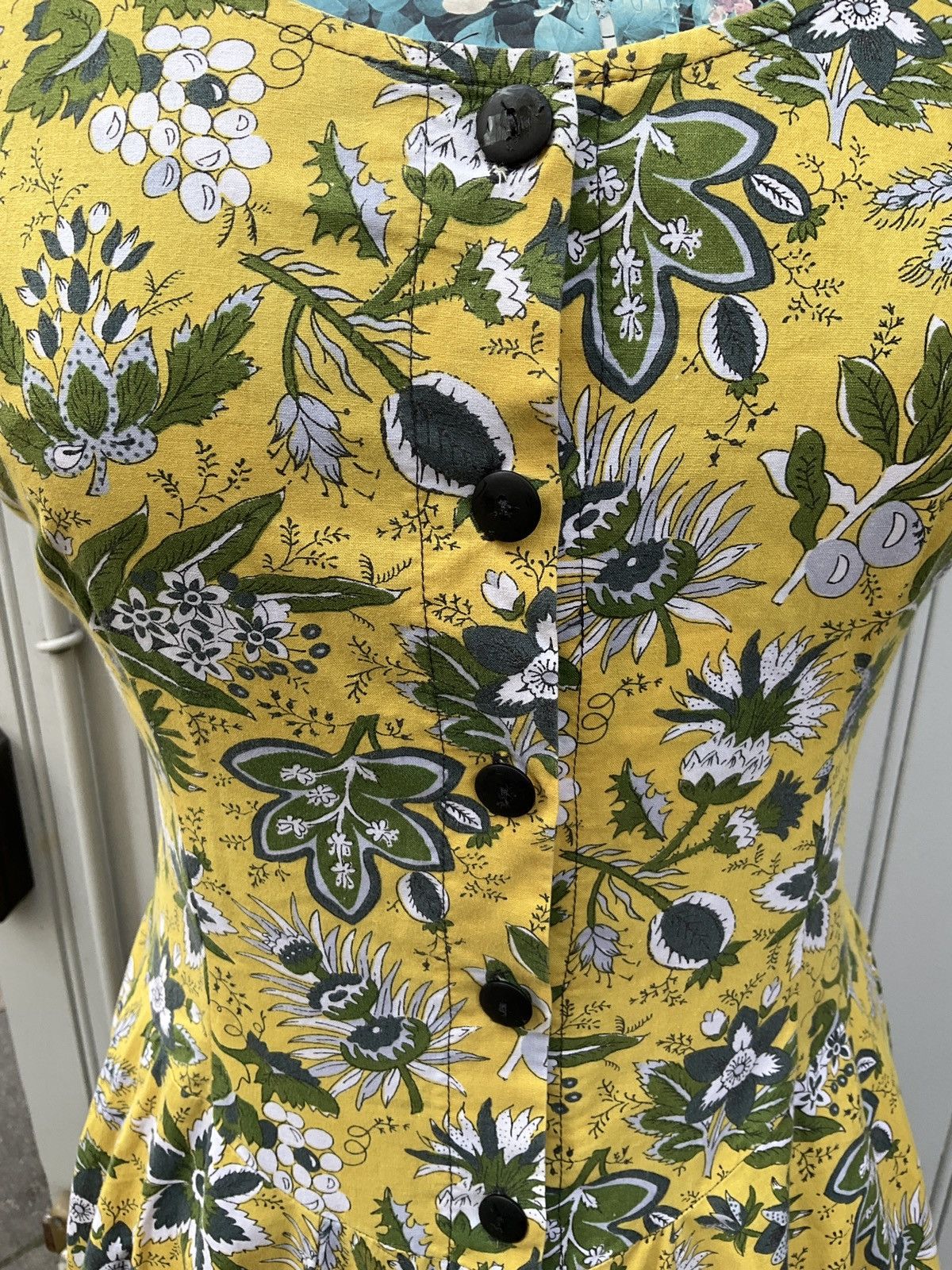 Vintage Vintage Provenzal french dress Size M / US 6-8 / IT 42-44 - 6 Thumbnail